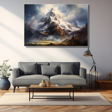 Contemporary Mountain Painting
